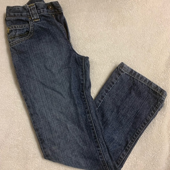 Boys Wrangler jeans size 10 slim with adj waist - Picture 2 of 6